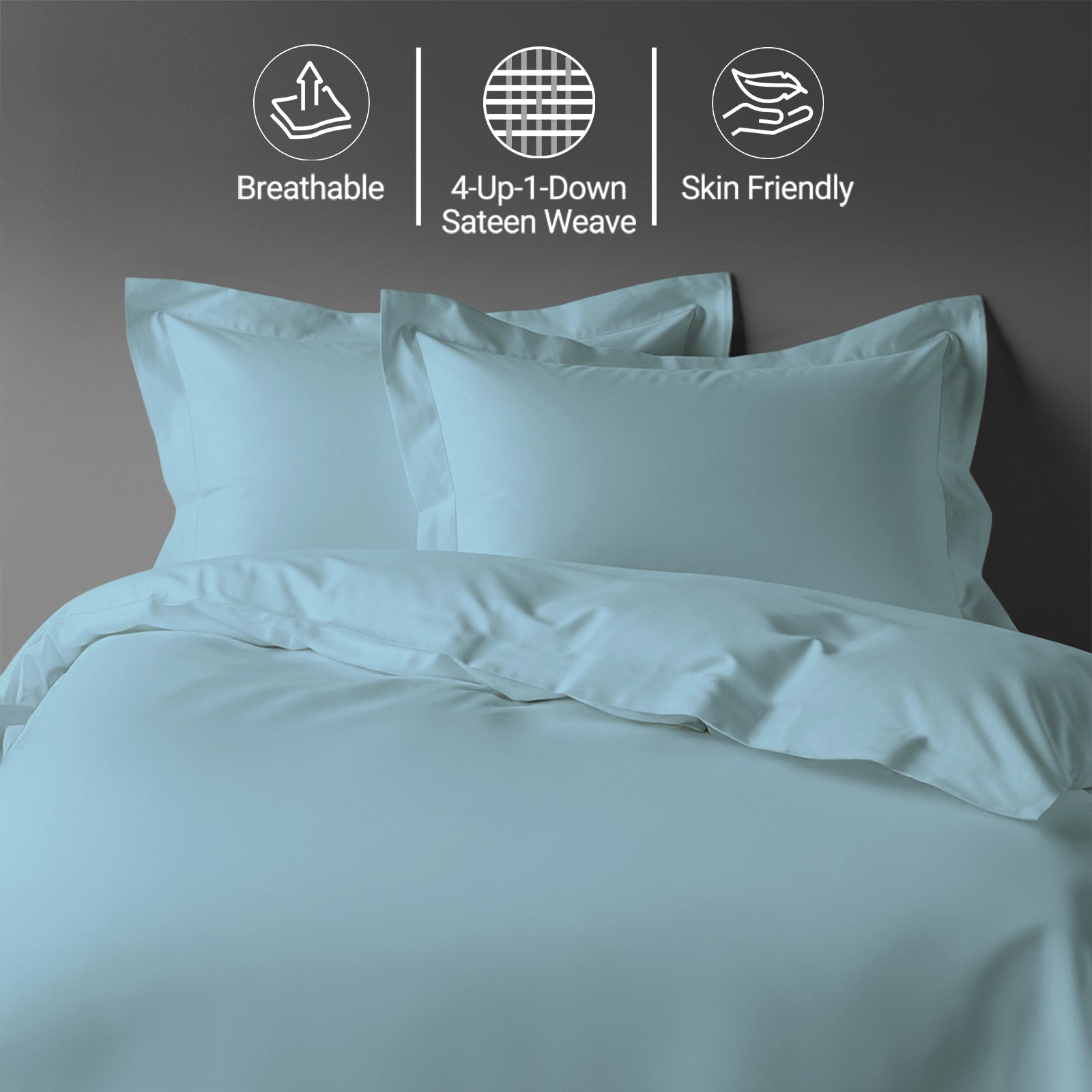 Deluxe 600 Thread Count 100% Cotton Duvet Cover Set